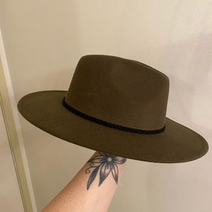 Wide Brim Fedora